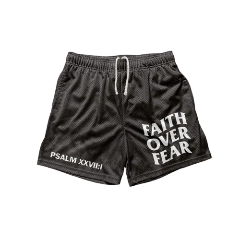 Faith Over Fear Print Short Faith Over Fear Print Short