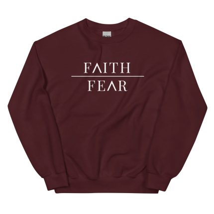 Faith Over Fear Crewneck Sweatshirt