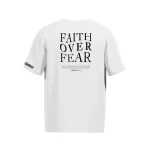 Faith Over Fear VT White T Shirt