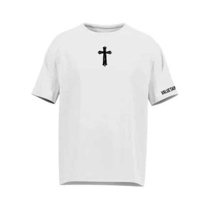 Faith Over Fear VT White T Shirt